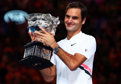 rolex federer australian open 2018